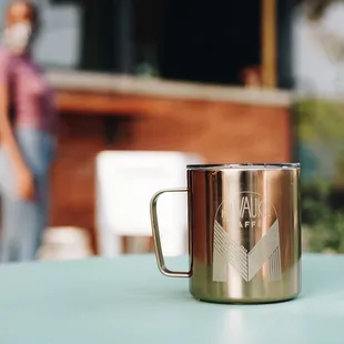 Insulated copper cups- for elevated coffee drinkers!