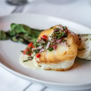 Mero sea bass at Milwaukee ChopHouse
