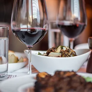 Red wine at Milwaukee ChopHouse