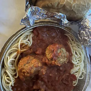 Spaghetti with Meatballs