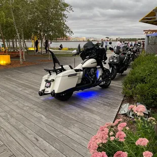 Rode the motorcycle.   Meet executive chef No wonder why the food so good here. Great guy that takes pride in his craft.