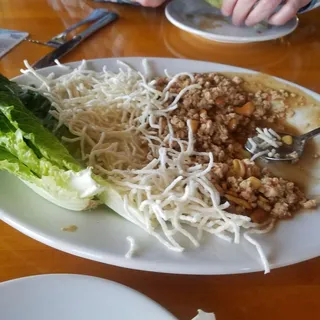 Chicken Lettuce Boats