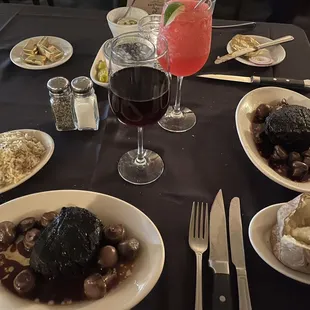 10oz filet and rice pilaf