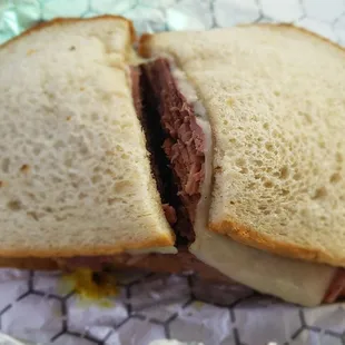 Why would you serve expensive good pastrami on soft generic wonder bread ?