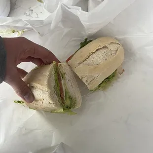 Roast Turkey Sandwich