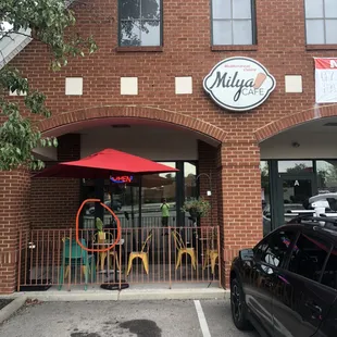 Front of Milya Cafe
