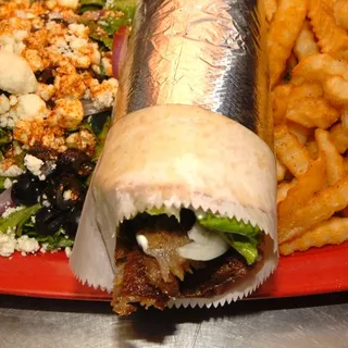 Gyro Wrap Platter