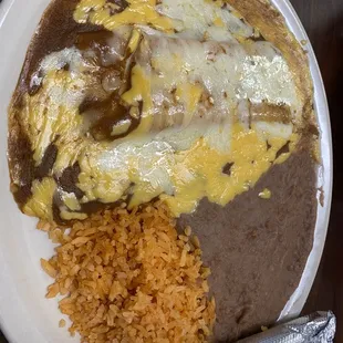 Cheese enchilada