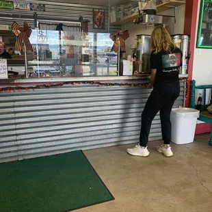 Caller still on hold but it's much more important to fix the decorations.