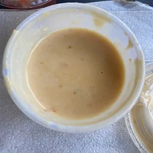 Queso - after i at most of it