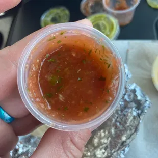 Salsa rojo