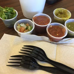 Salsa bar