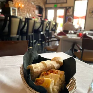 Complimentary bread