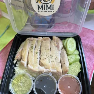 yummy Hainan Chicken Rice