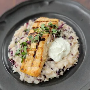 a plate of food