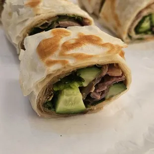 Crispy Beef Rolls