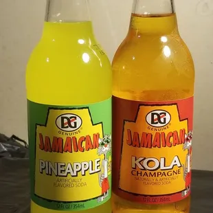 D&amp;G Sodas: Left - Pineapple; Right - Kola Champagne 6.8.20