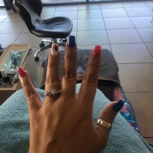 Independence Day Nails