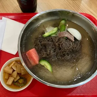 Raw Fish Cold Noodles