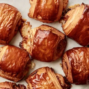 a bunch of pastries