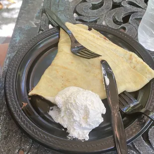 Strawberry Nutella Crepe