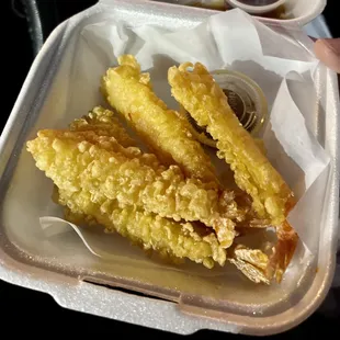 Shrimp tempura