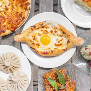 Khachapuri, Khinkali, phali and other deliciousness