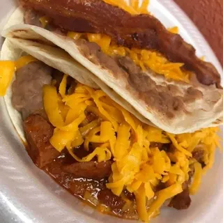 Bean and Cheese Tacos