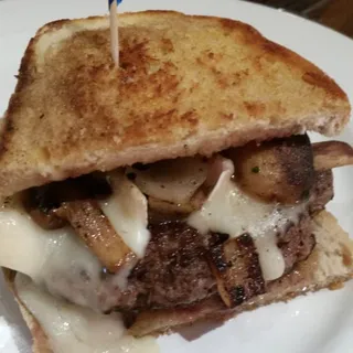 Mushroom Brie Burger