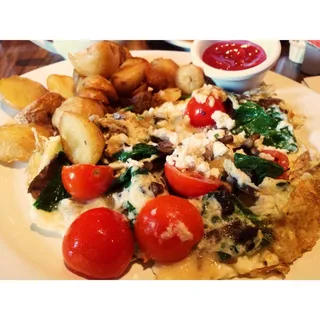 Egg White & Veggie Omelet