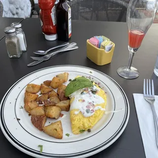 Smoked Salmon Omelet