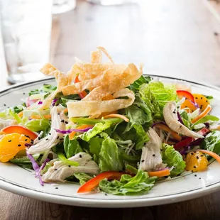 Eating healthy doesn't have to be boring. Fuel your new year with our bold Asian Chicken Salad.