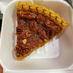 Pecan Pie at Mimi's Diner