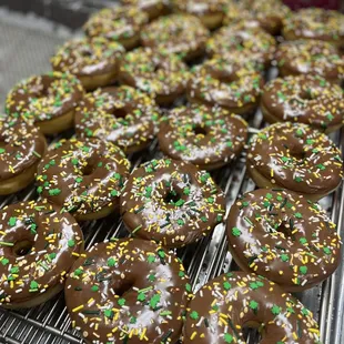 St. Patrick&apos;s Day Donuts