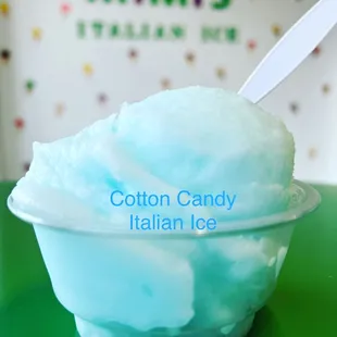 a bowl of cotton candy