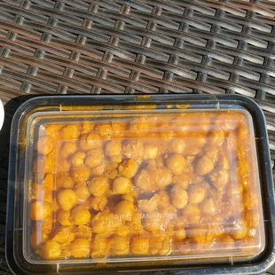 Curry chickpeas. Very tasty. 04/08/21