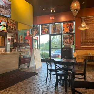 Order Counter and Seating