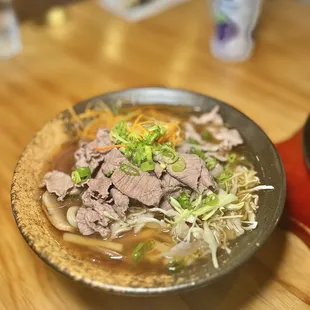 Beef Udon Soup ($11.95)