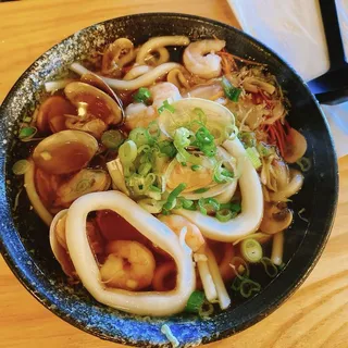 Seafood Udon Soup