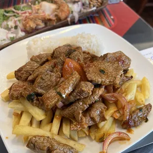 Lomo Saltado Beef
