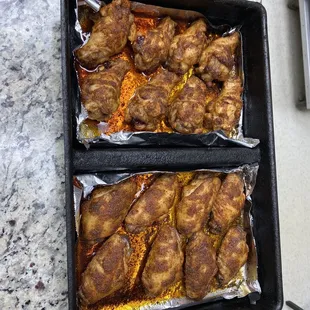 bbq Chicken Wings Dings and buffalo wings dings