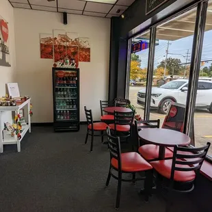 Small seating area