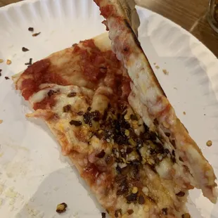 Disgusting sloppy floppy pizza. I couldn't even finish it, it was so bad. Servers touch the pizza with bare hands when serving it. Gross!