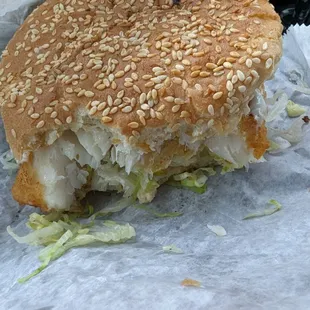 Fish sandwich