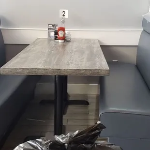 Nice and clean booths