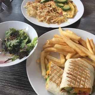 Avocado Chicken Wrap