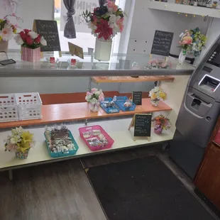 a display of sweets in a store