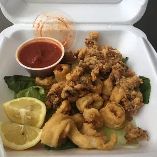 The Fried Calamari delivered