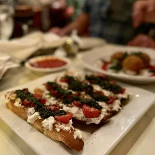 Burrata Crostini drool worthy