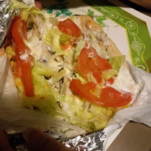 Chicken gyro..meh